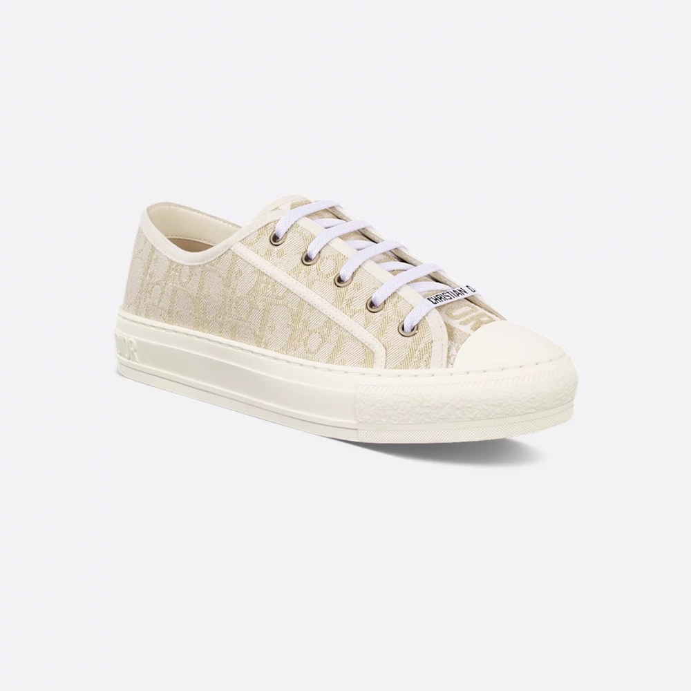 Dior White Athletic Shoes